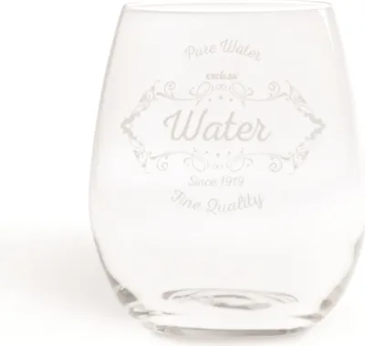 Produktbild von Excelsa set von 6 wasserglas Fine Quality glas 39 cl transparent