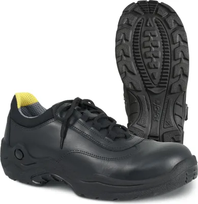 Produktbild von Jalas 6428, Männlich, Sicherheitsstiefel, Schwarz, CE, EN ISO 20345:2011, S3 SRC, Polyurethan (PU), Leder