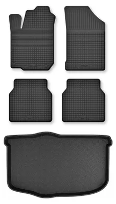 Obrázok produktu pre Vaničkové autokoberce + vaňa kufra pre: Kia Soul I 2009-2013 L 5 ks