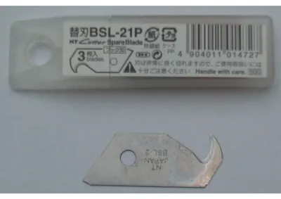 Produktbild von Cutter-Klingen BSL 21P 18mm VE=3 Stück