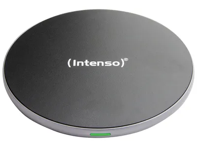 Produktbild von Intenso BA2, Drinnen, USB, 12 V, Kabelloses Aufladen, 1,5 m, Schwarz, Silber