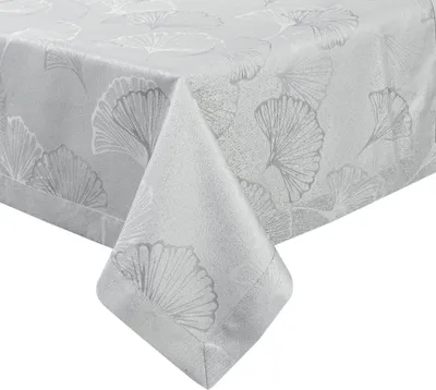 Produktbild von Festliche Tischdecke Tischdekoration DIANA silber 145x400