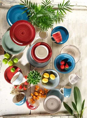 Obrázek produktu pro Sada servírovacího nádobí z ekologického materiálu, 8 kusů, bílá