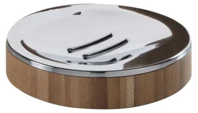 Image de Sapho Gedy Altea - Porte-savon sur pied, bambou AL1135
