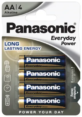 Immagine prodotto di Panasonic LR6EPS/4BP Batteria domestica Batteria monouso AA Alcalina