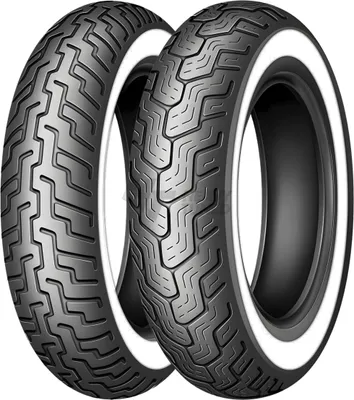 Immagine prodotto di Pneumatici Dunlop D404 150/90 B15 74H TL WW a parete bianca posteriore