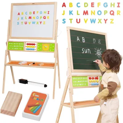 Zdjęcie produktu dla VIGA Duża Tablica Edukacyjna 2w1