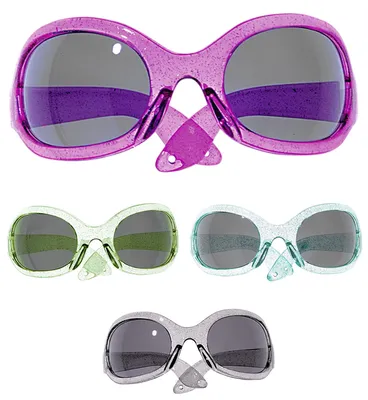 Produktbild von Techno Sonnebrille bunte Alienbrille grün