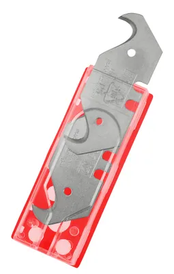 Produktbild von Bodenlegerklinge Hakenklingen 0,65mm im Sicherheitsspender - 100 Stück