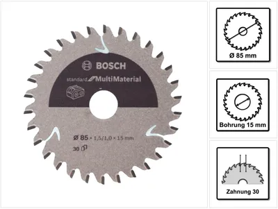 Obrázok produktu pre Bosch ‎2608837752, Kov, 8,5 cm, karbid volfrámu – špička, Bosch, 50 g, 1 kusov