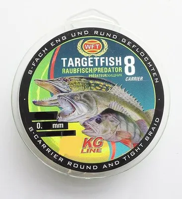Produktbild von WFT TF8 Raubfisch Schnur chartreuse 150m, Durchmesser/Tragkraft:0.15mm / 10kg Tragkraft
