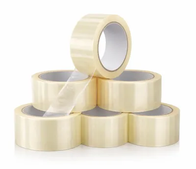 Produktbild von 6x transparentes Klebeband 66 m – extra stark – Packband / Paketband / Verpackungsband für Pakete & Kartons – geeignet für Abroller
