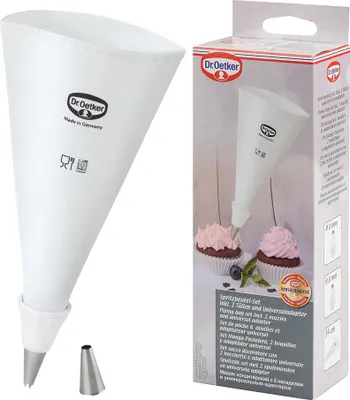Image de DR.OETKER Sac de décoration 34 x 23cm avec pointe DR.OETKER 1975
