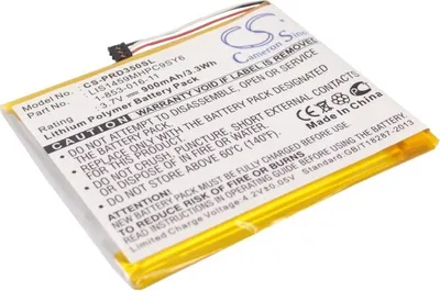 Produktbild von TECHTEK Akku Kompatibel mit [Sony] PRS-350, PRS-350SC, PRS-650, PRS-650BC, PRS-650RC Ersetzt 1-853-016-11, für LIS1459MHPC9SY6)