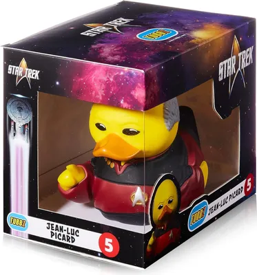 Image de Figurka PVC Tubbz Jean-Luc Picard z Serii Star Trek, Edycja Boxed 10 cm