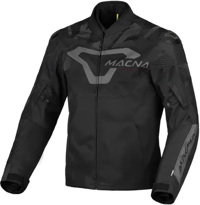 Immagine prodotto di Giacca da moto in tessuto impermeabile Macna Admyre, nera, XL