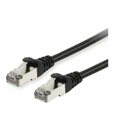 Produktbild von Equip Cat.6A S/FTP Patchkabel, Schwarz, 1.5m