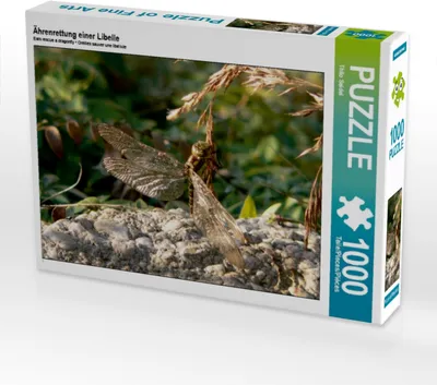 Produktbild von Calvendo Ährenrettung einer Libelle 1000 Teile Puzzle quer 640x480mm, Seidel Thilo; 7377290
