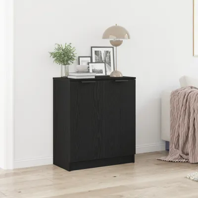 Obrázok produktu pre Servírovacia skriňa Čierny dub 60 x 30 x 70 cm Kompozitné drevo