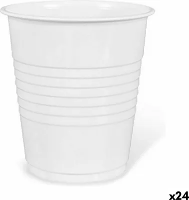 Produktbild von Set ofwiederverwendbare Becher algonkaffee white Kunststoff 25 Stück 100 ml (24 Stück)