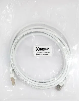 Zdjęcie produktu dla NETTRIXX - Cablepatch CAT7 SFTP 300 cm biały, luzem - 550232