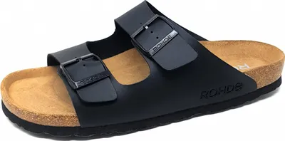 Produktbild von Rohde 5920 Grado Schuhe Sandalen Pantoletten Clogs , Größe:45 EU, Farbe:Schwarz