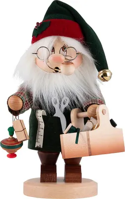 Immagine prodotto di Elfo di Babbo Natale (28,5 cm) Uomo che fuma di Christian Ulbricht