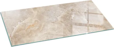 Produktbild von Glasbodenplatte für 125x50 cm – Kaminofen – Kaminplatte Glas – Schutzglas – Funkenschutzplatte –Glasbodenplatte Feuerfeste – Hitzeschutzplatte – Bodenschutz aus Glas – Natursteinmuster