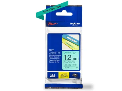 Obrázek produktu pro Brother TZE-731, Černá na zelené, TZe, Zelená, Tepelný přenos, Filipíny, 5 rok/roky