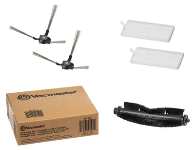 Accessoireset für Roboterstaubsauger: 5-teilig, HEPA-Filter, Bürsten
