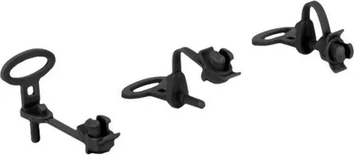 Obrázok produktu pre DeLOCK 60190, Univerzálne, Ďalší, Nylon, Čierna, 10 kusov