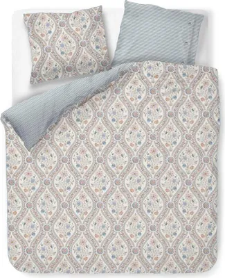 Produktbild von Pip Studio Bettwäsche-Garnitur Ornamento Ramo Farbe White Größe 200x200+2x80x80