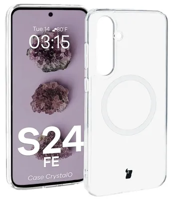 Produktbild von Bizon Case CrystalO Magnetic Samsung Galaxy S24 FE klar