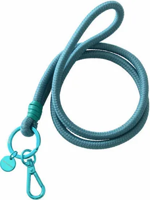 Obrázok produktu pre Darčeková spoločnosť Metropolitan Neo Lanyard, s karabínou, šnúrka, prívesok na kľúče, oceľovo modrá / zelená, 73070