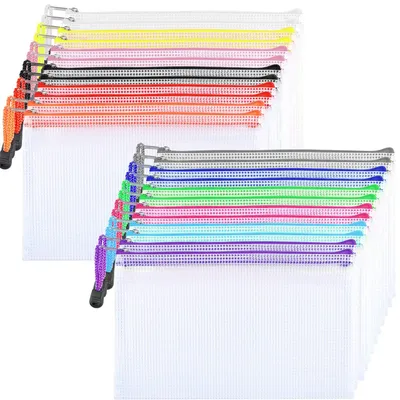 Productafbeelding van 24 documentenmappen, afmetingen 23 x 11,5 cm, verkrijgbaar in 12 kleuren