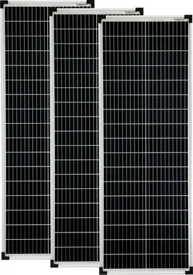 Produktbild von 3x 80 Watt monokristallin Solarmodule Solarpanele Wohnmobil Garten Camping