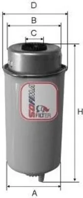 Obrázok produktu pre Palivový filter SOFIMA S 4464 NR