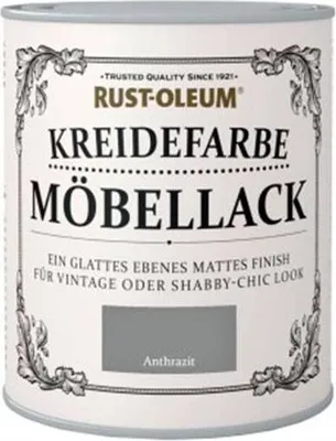 Produktbild von Rust-Oleum Kreidefarbe Möbellack 125ml Anthrazit