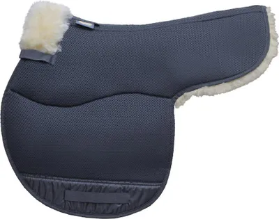 Produktbild von Euroriding AirTec Satteldecke Lammfell, Farbe:schwarz/natur, Größe:VS