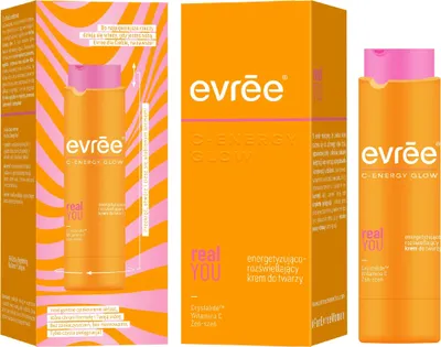 Immagine prodotto di EVREE C-Energy Glow Crema viso rivitalizzante e illuminante Real You 45 ml