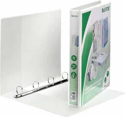Produktbild von Leitz 42840001, A4, Halteöse, Präsentation, Polypropylen (PP), Weiß, 250 Blätter