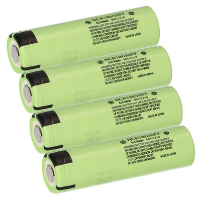 Obrázok produktu pre 4x Panasonic článok NCR 18650 PF 2900mAh 3,6V lítiová batéria