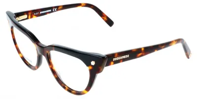Produktbild von Dsquared2 DQ5235 Dark havana 50/16/140 Damen Brillen