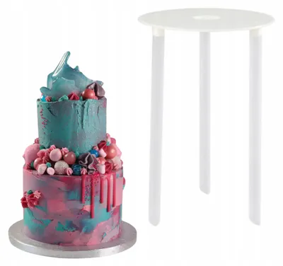 Produktbild von Elhandel Kuchenständer Tortenständer 9 cm mit Stützen für mehrstöckige Torten