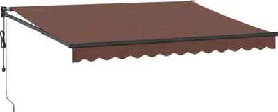Produktbild von vidaXL Markise Automatisch Braun 350x250 cm