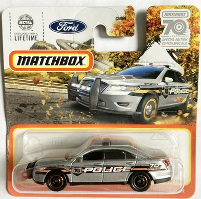 Immagine prodotto di Matchbox Ford Police Interceptor, 70 Jahre Special Edition 23/100 2023