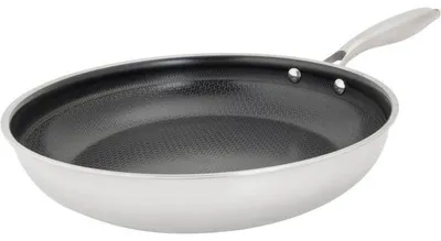 Zdjęcie produktu dla Patelnia Bratpfanne – Wygodna i stylowa – HEXAPRO – Stal nierdzewna – Średnica 28 cm – Powłoka nieprzywierająca – Nadaje się do wszystkich rodzajów kuchenek, w tym indukcyjnych