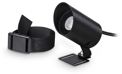Image de Ideal Lux 345666 KOALA Projecteur/réflecteur d'extérieur à LED 7 W 630/340 lm 3000 K IP65 noir