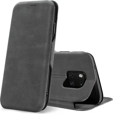 Zdjęcie produktu dla Etui z klapką dla Huawei Mate 20 Pro Etui Book Cover Etui na telefon komórkowy z gniazdem na kartę Etui ochronne Premium