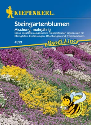 Produktbild von Blumenmischung Steingartenblumen Kiepenkerl Blumensamen